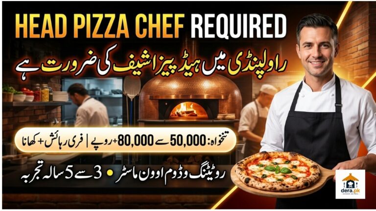 Pizza Chef Jobs in Rawalpindi Head Pizza Chef Hiring Poster Mankiyala
