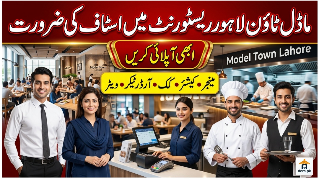 Restaurant Staff Jobs in Lahore Model Town Daily Jang Newspaper Advertisement