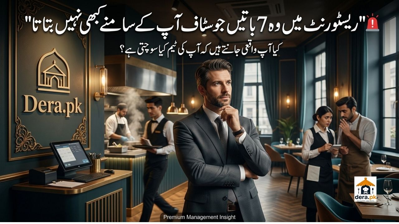 ریسٹورنٹ میں وہ 7 باتیں جو سٹاف آپ کے سامنے کبھی نہیں بتاتا