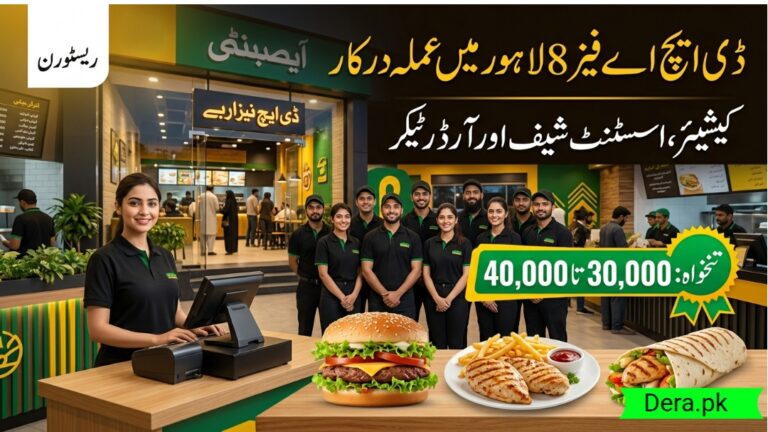 Cashier and Assistant Chef Jobs in DHA Lahore at BurChips restaurant DHA Phase 8 team photo