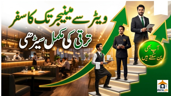 ویٹر سے ریسٹورنٹ مینیجر بننے تک ترقی کی سیڑھی اور کیریئر کا سفر